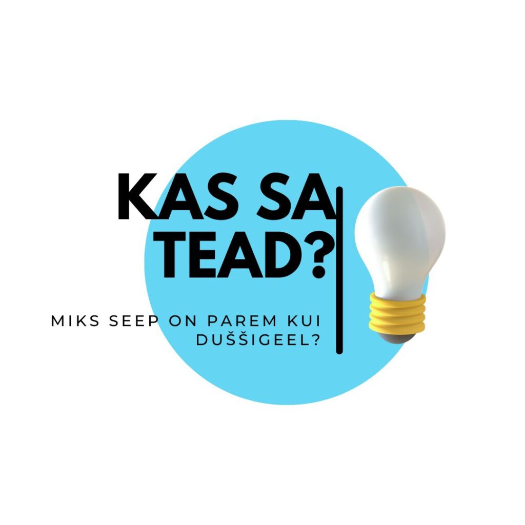 Kas Sa tead miks seep on parem kui duššigeel?