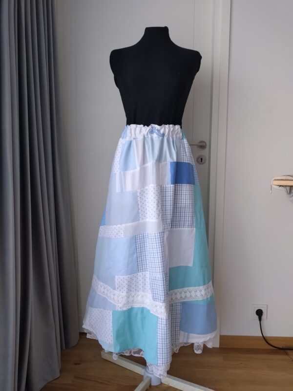 Upcycled seelik meestesärkidest – suurus S–M